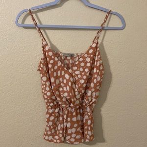 Spaghetti strap blouse